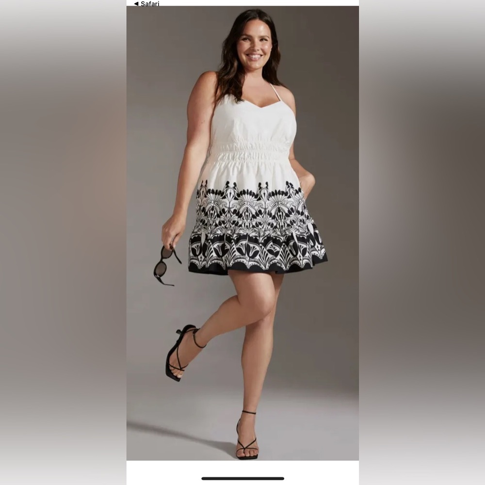 NWT Anthropologie Somerset Mini Dress size Large